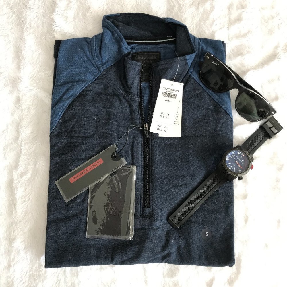 Abercrombie & Fitch Men's Long Sleeve Sweatshirt - Picture 1 of 6